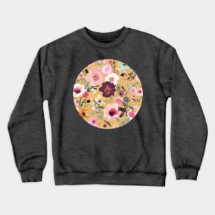 Burst into Bloom (gold) Crewneck Sweatshirt